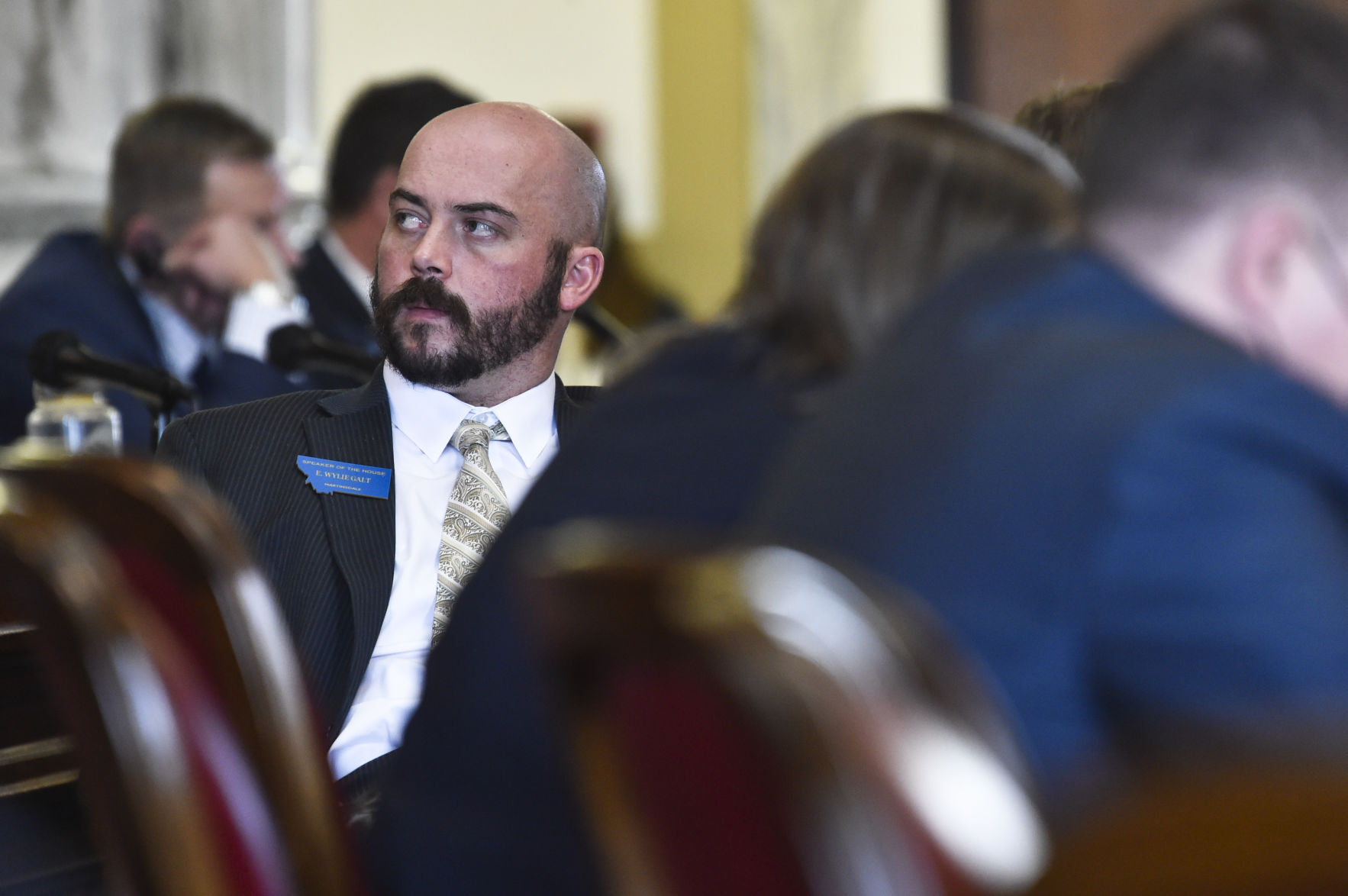 Speaker of the House Wylie Galt,